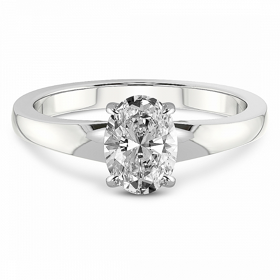 Arielle Solitaire Diamond Ring