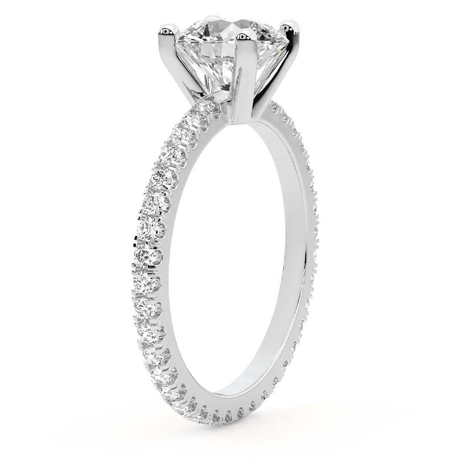 M-JAJA 100% Real Diamond Ring F Color VSI Clarity Luxury Design Solid 18K  White Gold AU750 Baguette Wedding Rings Fine Jewelry - AliExpress