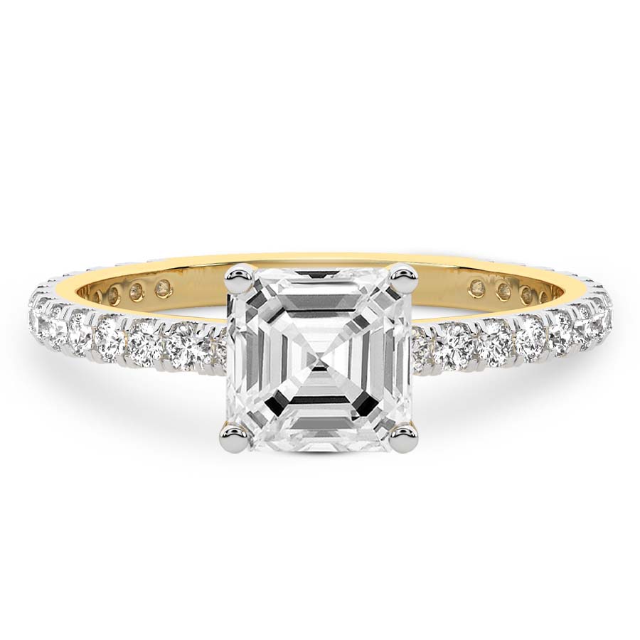 Emily Eternity Lab Diamond Ring front view