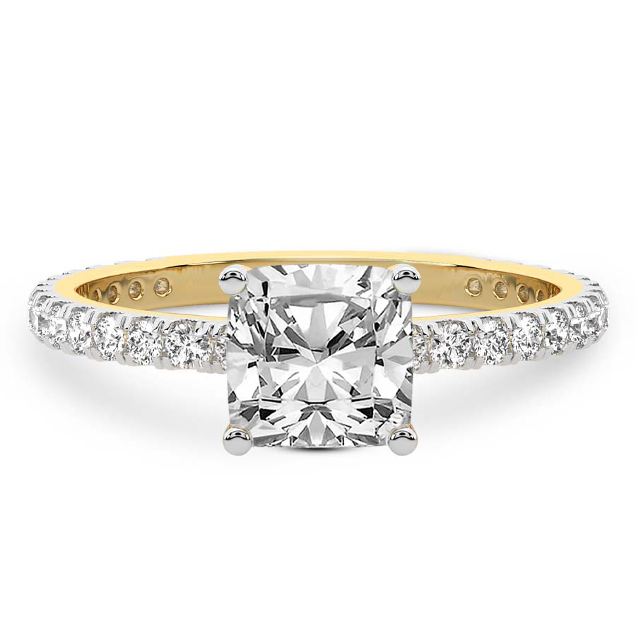 Emily Eternity Lab Diamond Ring front view