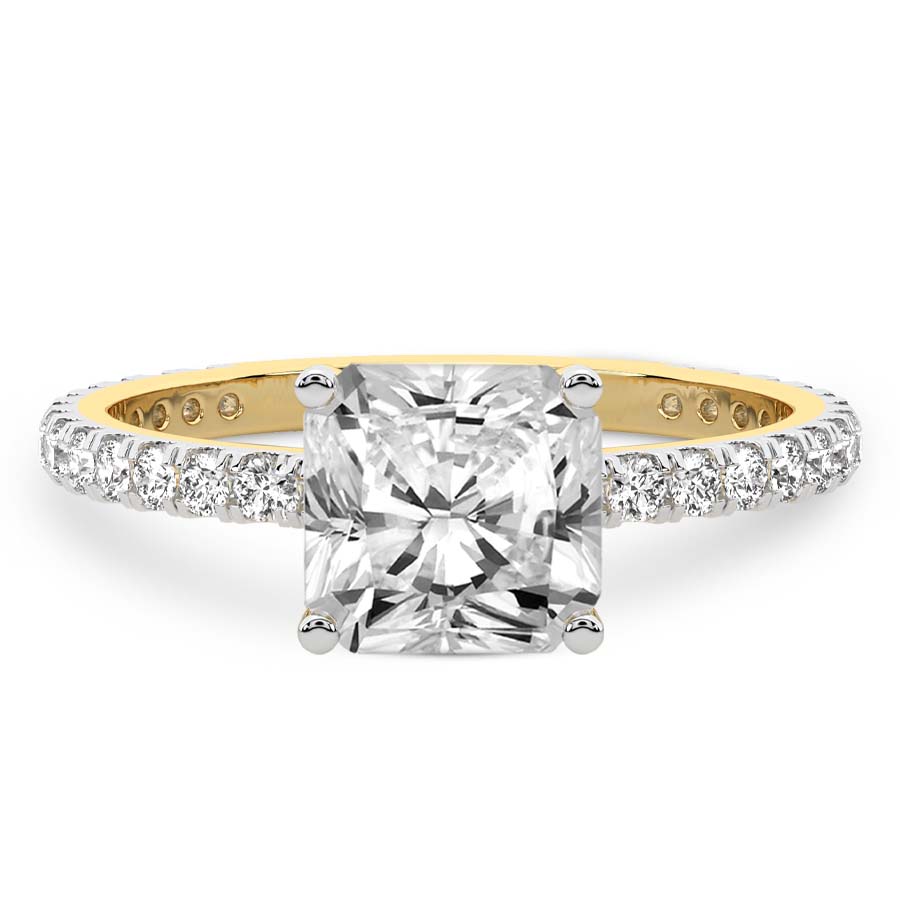 Emily Eternity Lab Diamond Ring front view