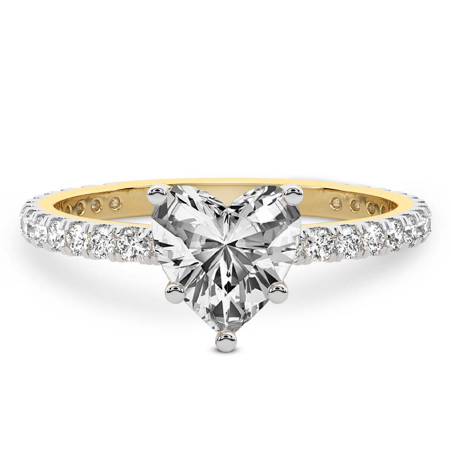 Emily Eternity Lab Diamond Ring front view