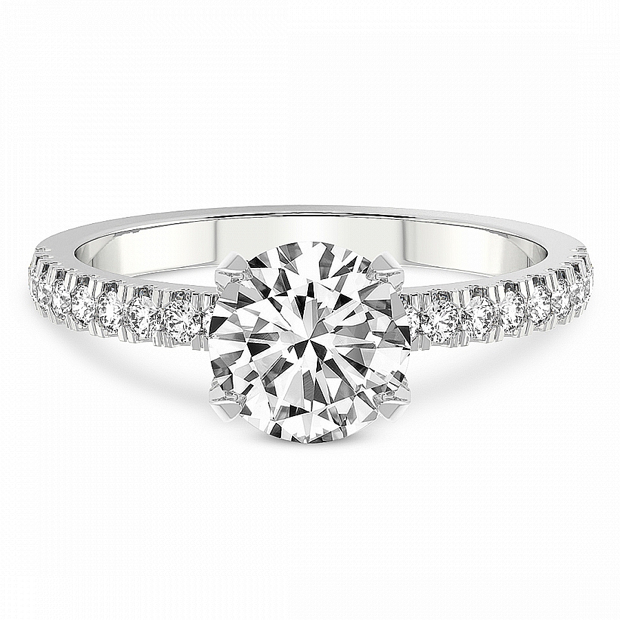 Serena Eternity Diamond Ring Front View