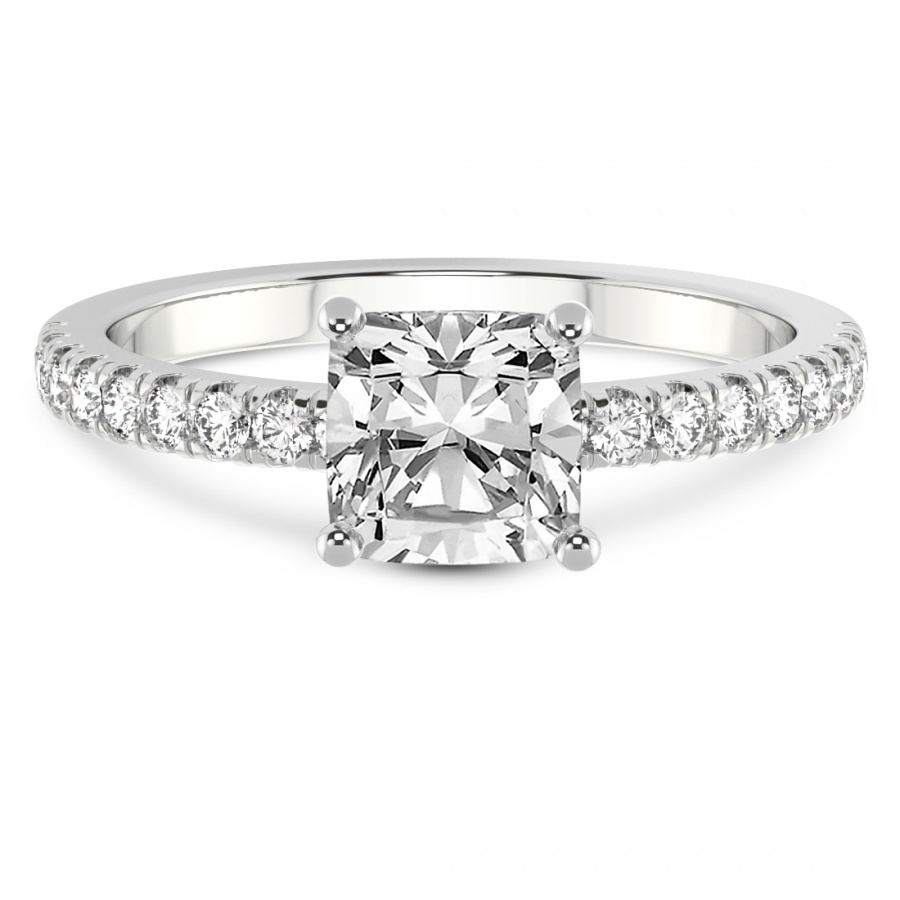 Nomi Classic Eternity Lab Diamond Ring front view