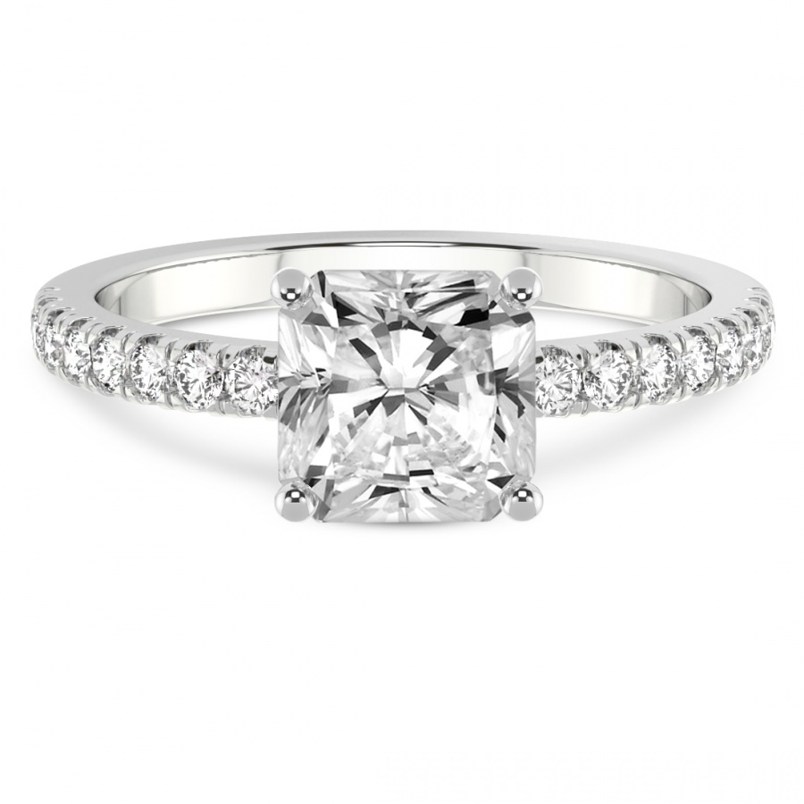 Nomi Classic Eternity Lab Diamond Ring front view