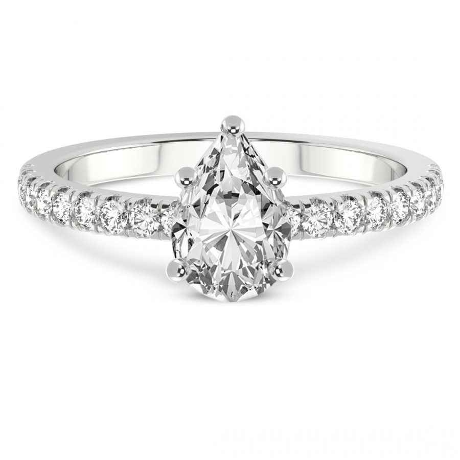 Nomi Classic Eternity Lab Diamond Ring front view