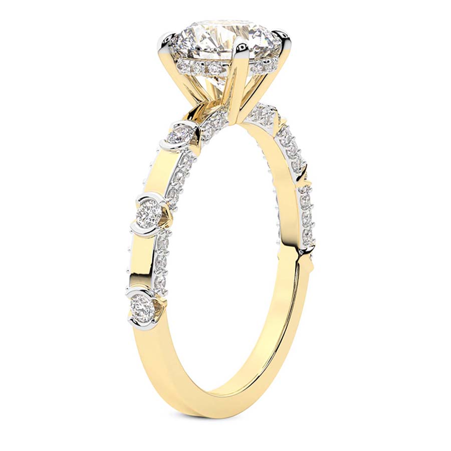 Majestic Love Diamond Accent Ring top view