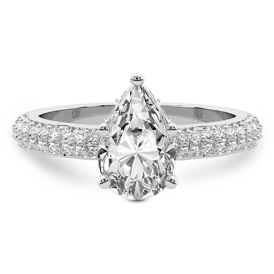 Eloa Secret Halo Diamond Ring