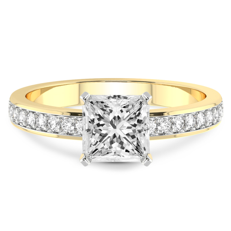 Charm Of Love Eternity Lab Diamond Ring