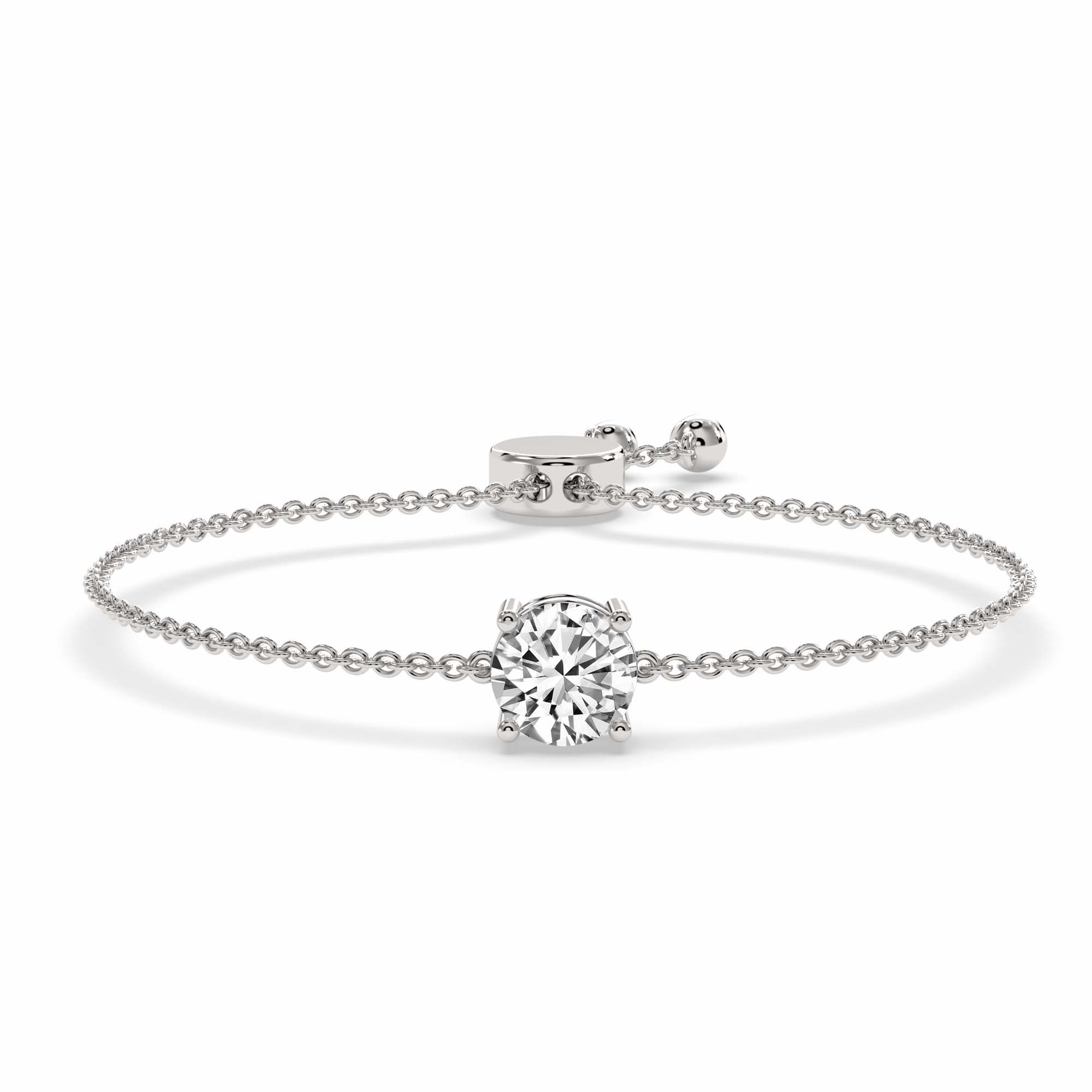Paula Round Fashion Bracelet front view