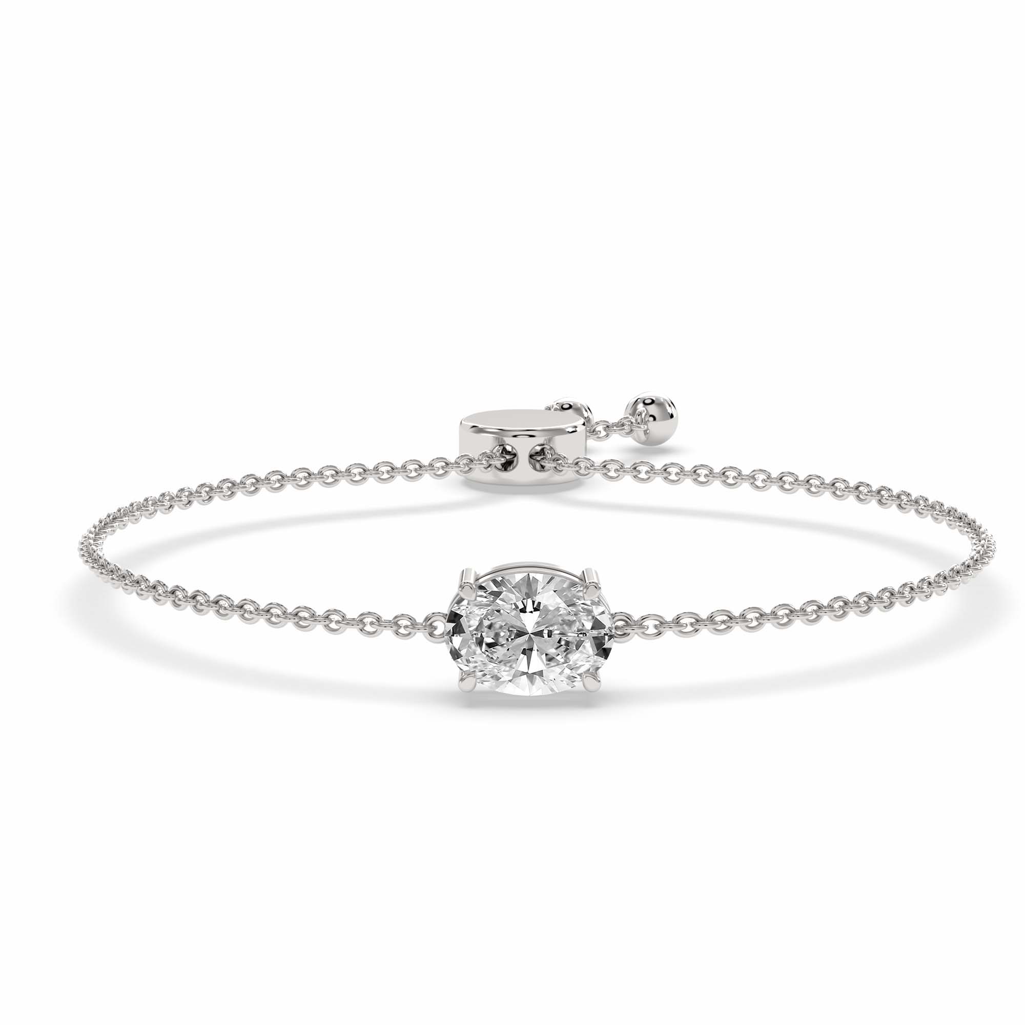 Alison Oval Fashion Bracelet front view