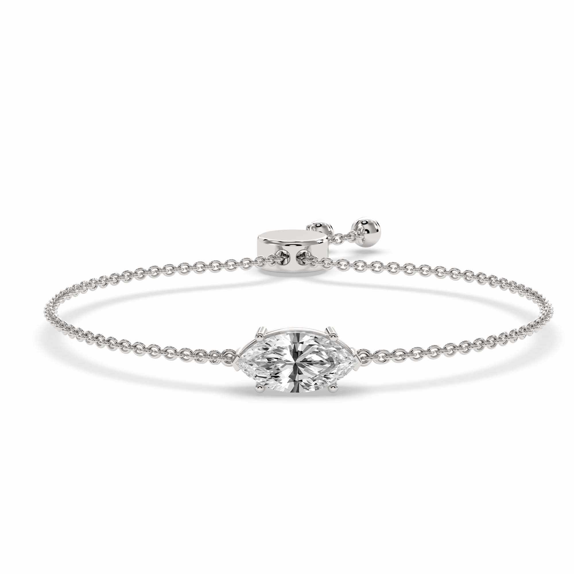 Nara Marquise Fashion Bracelet front view
