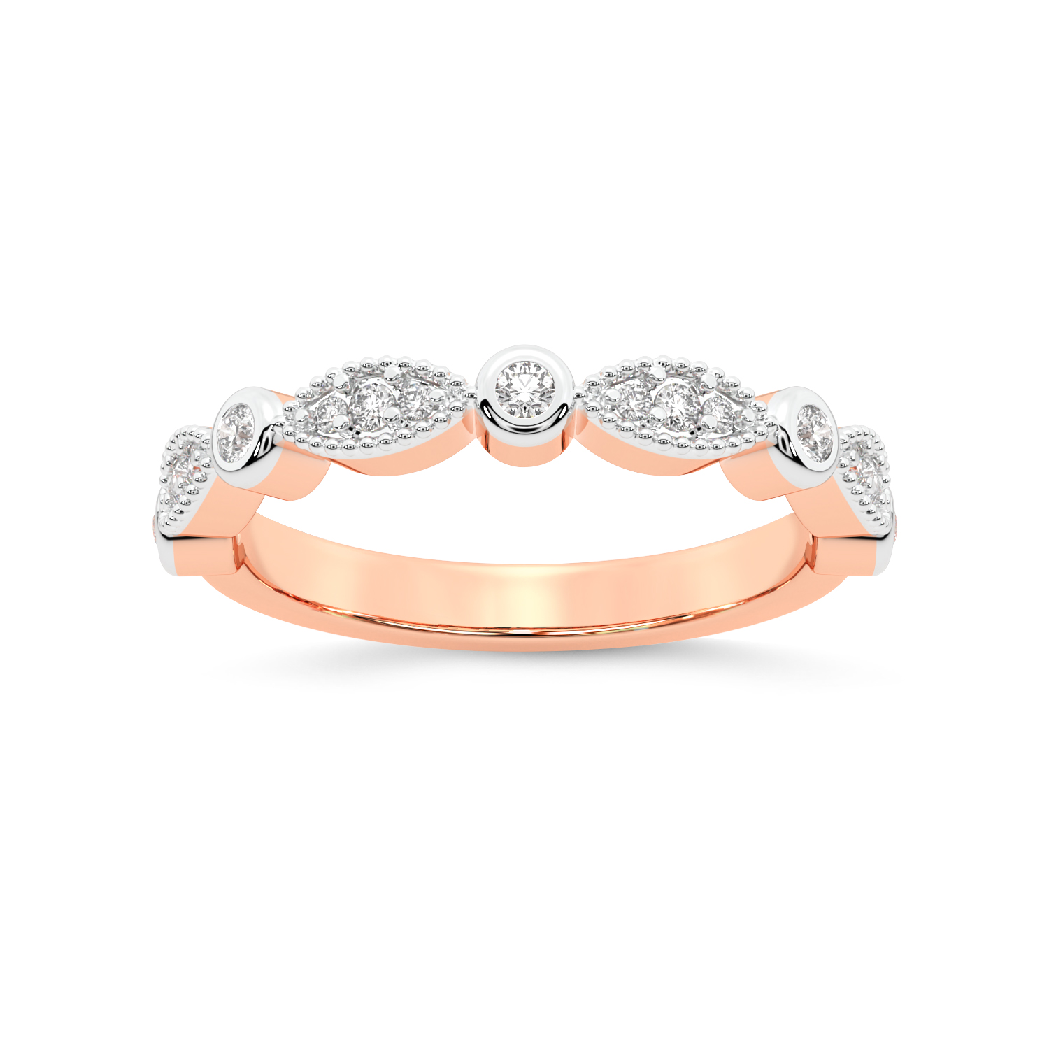 Rosa Wedding Band