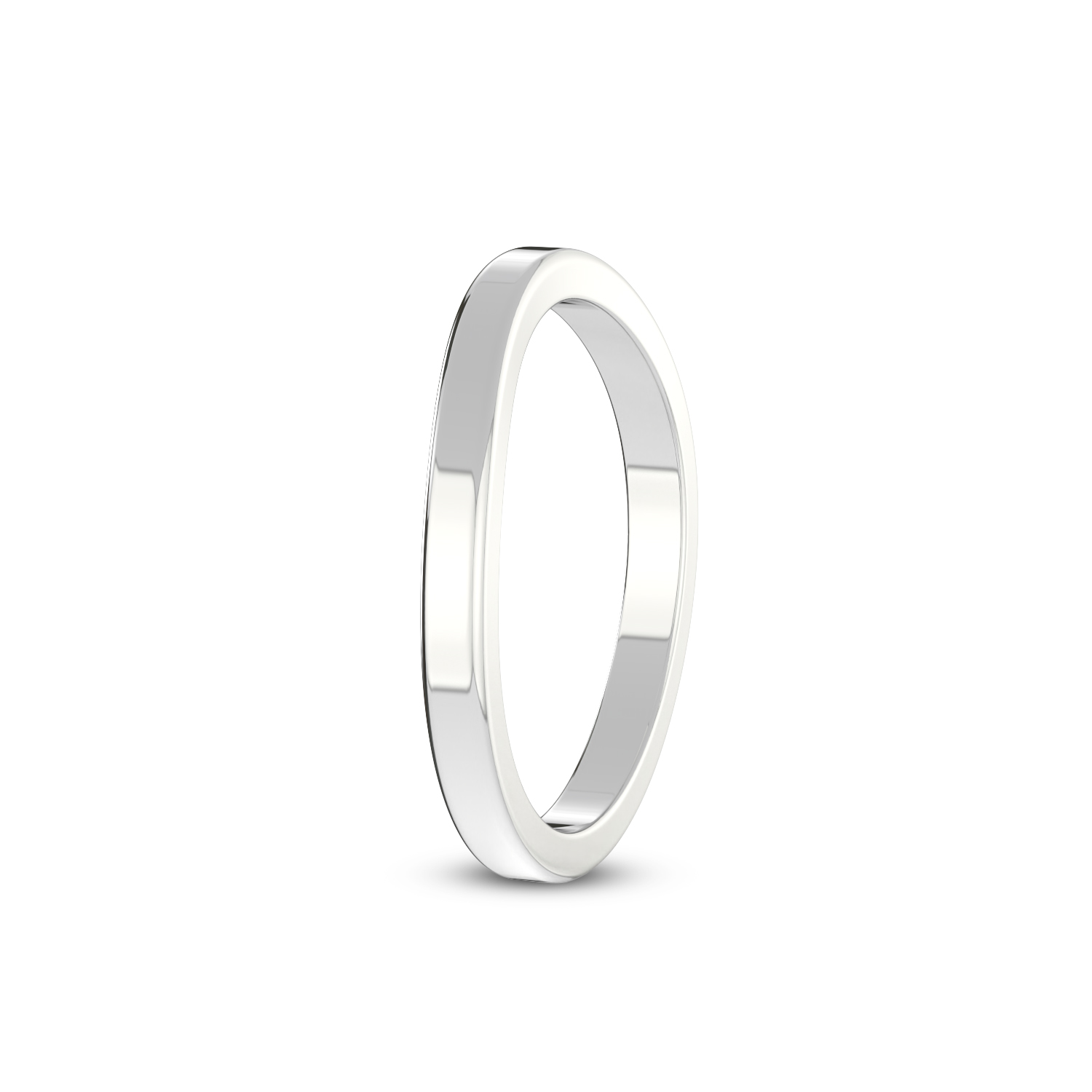 Josi Wedding Band left view