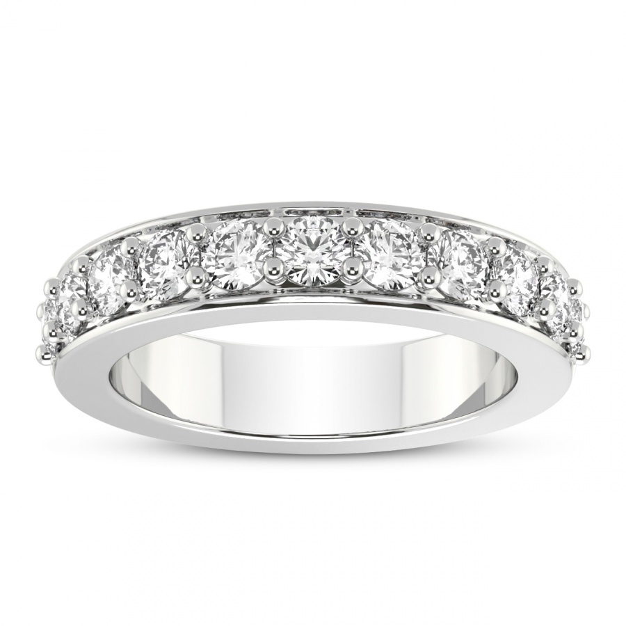 Shay Matching Band white gold ring, small front view