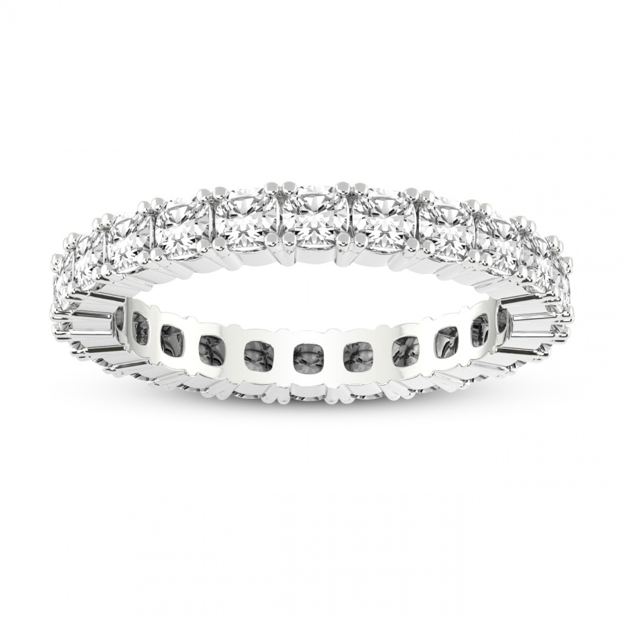 Macy Matching Band white gold ring, small front view