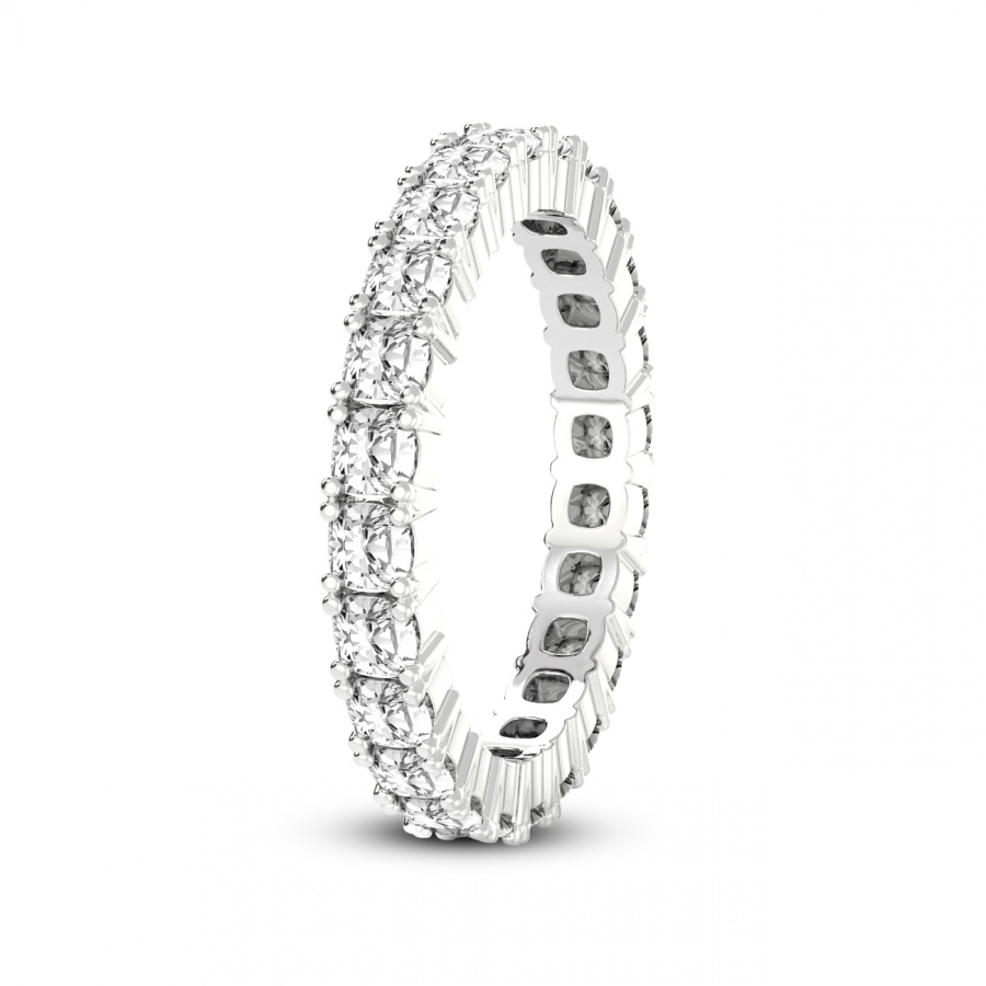 Macy Matching Band white gold ring, small left view