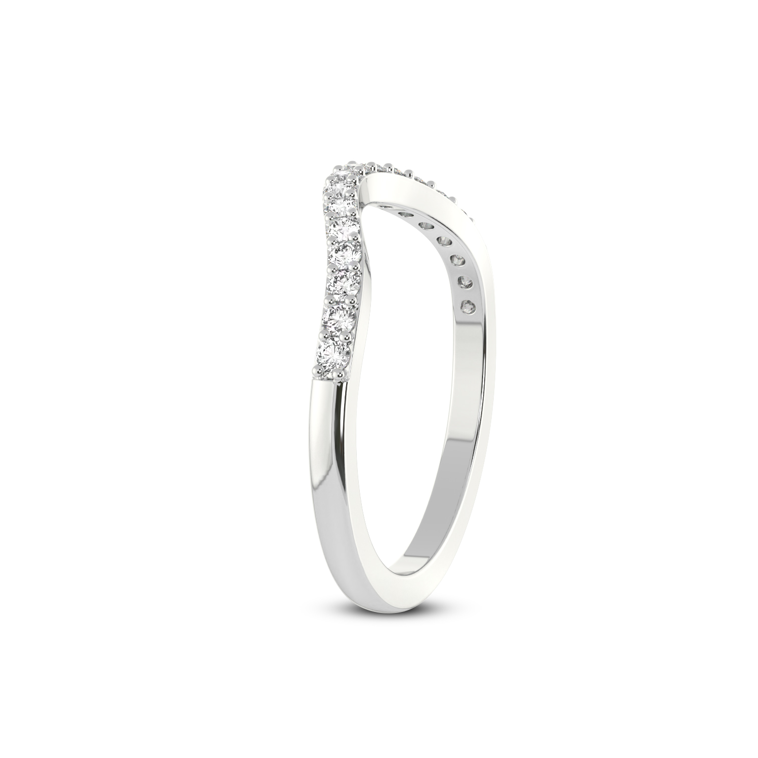 Jesse Wedding Band left view