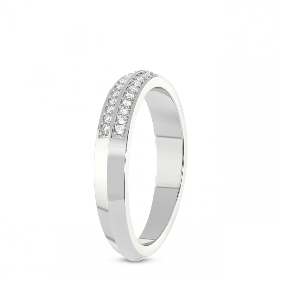 Lane Matching Band white gold ring, small left view