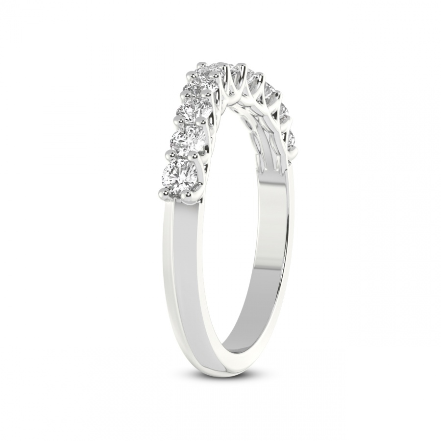 Paige Matching Band white gold ring, small left view