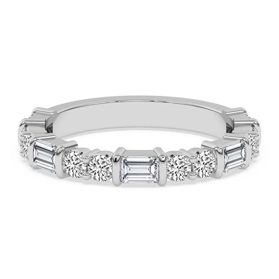 Brielle Wedding Band front view