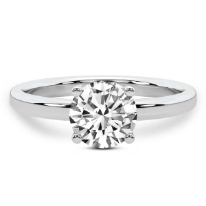 Four Prong Solitaire Diamond Ring