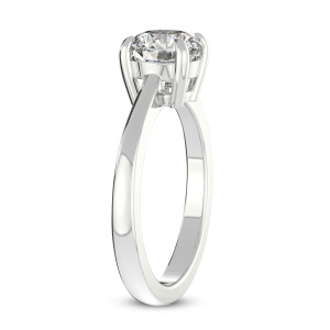 Demi Four Prong Diamond Ring top view