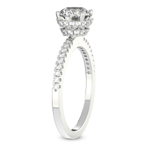 Jia Secret Double Halo Eternity Ring top view