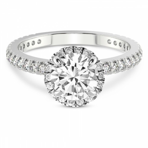 Klarissa Halo Diamond Eternity Ring