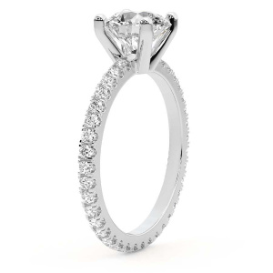 Claire Full Eternity Diamond Ring top view