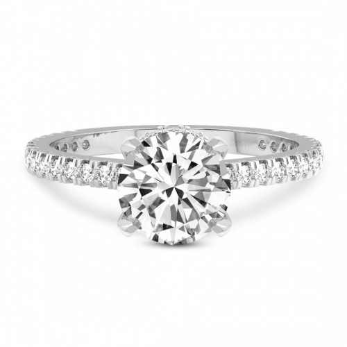 Myra Secret Halo Diamond Ring