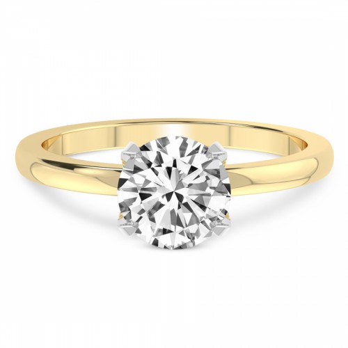Lyla Hidden Accents Solitaire Ring