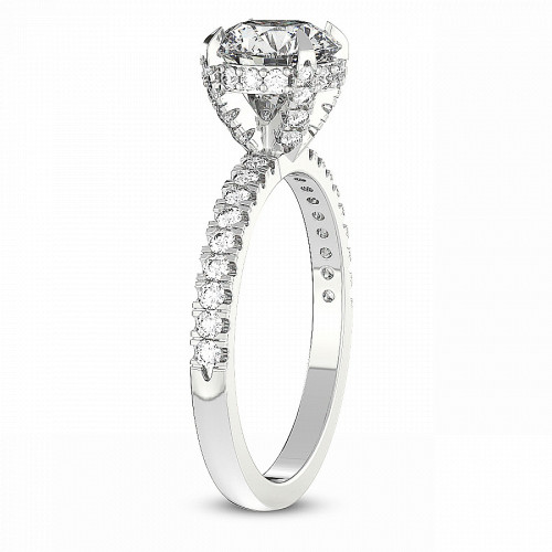 Serena Eternity Diamond Ring top view