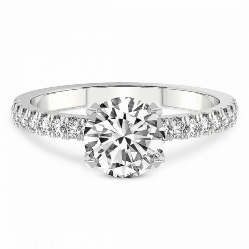 Serena Eternity Diamond Ring front view