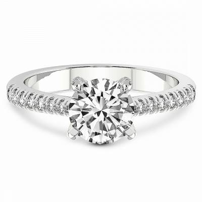 Amy Tapered Eternity Diamond Ring