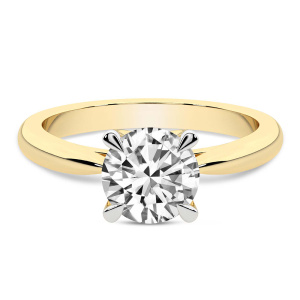 Azalea Classic Solitaire Diamond Ring front view